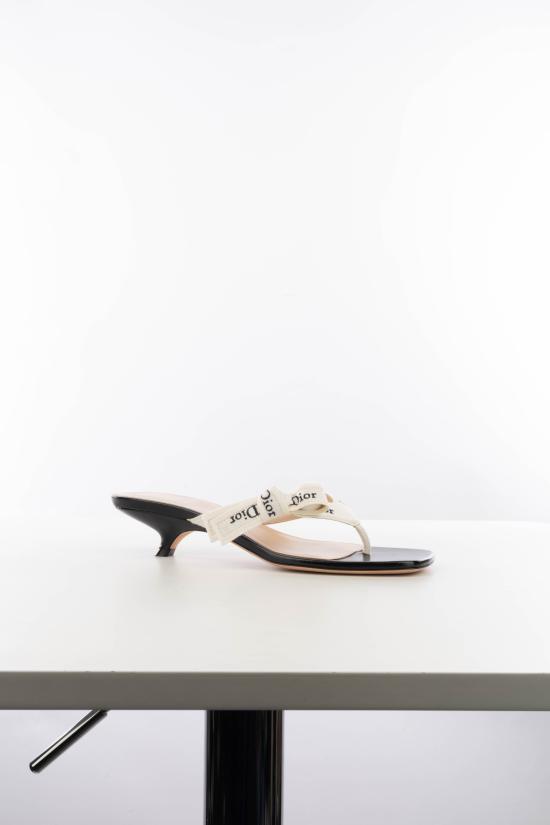 26FW 디올 드레스 슈즈 KCO684LEC S900 Nero - DIOR