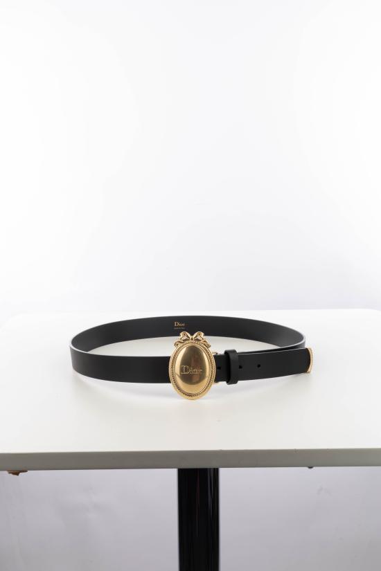 26FW 디올 벨트 4731OXTOL H00N NERO ORO