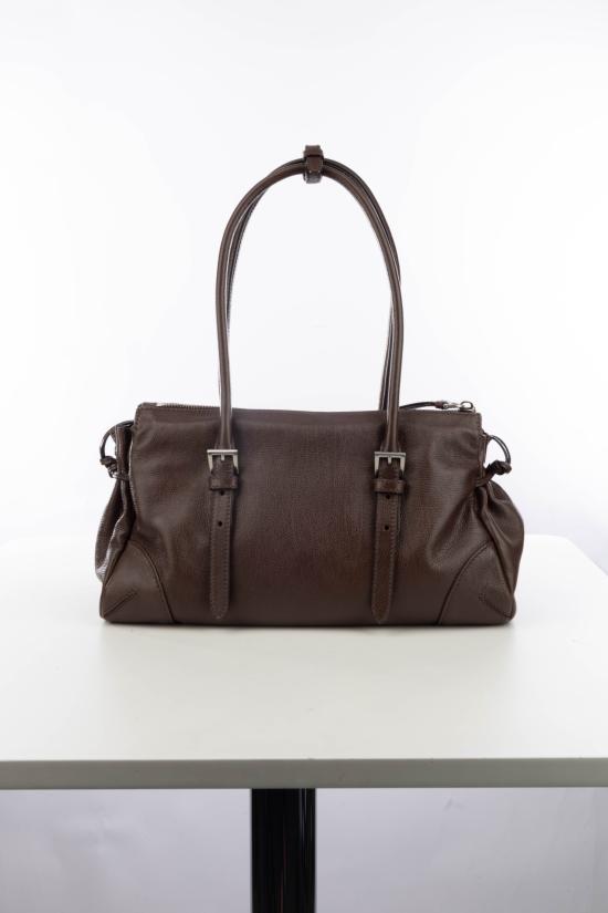 26FW 프라다 보니 미디엄 글라쎄 가죽 토트백 1BG628VOOX2HF2 F05RC CACAO - PRADA