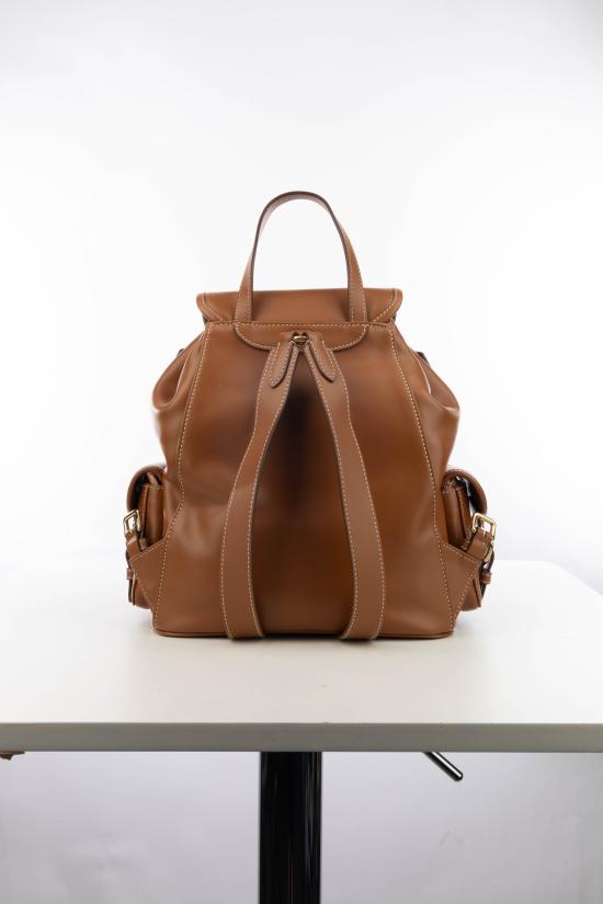26FW 미우미우 백팩 5BZ042VOOM2CRW F0046 Cognac - MIU MIU