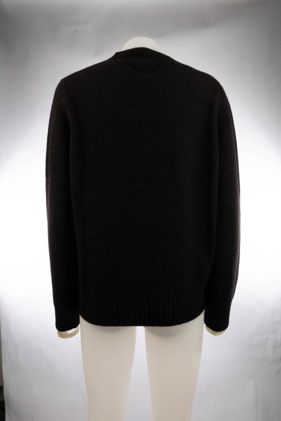 26FW 프라다 스웨터 P24A3Z13XA F0192 Ebano - PRADA
