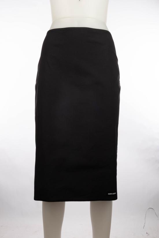26FW 미우미우 스커트 MG2776 6472 F0002 NERO