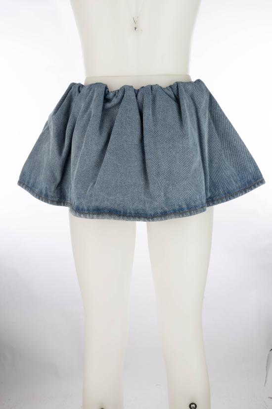 26FW 미우미우 스커트 GWD357192W F0013 Azzurro - MIU MIU