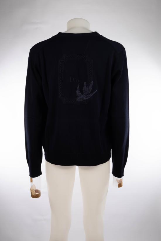 26FW 디올 스웨터 643M222A7F69 C580 Blu - DIOR