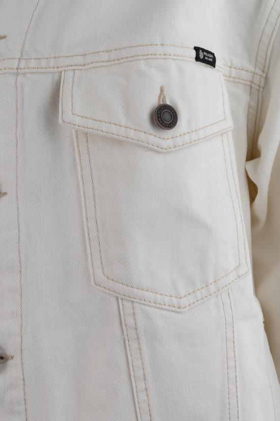26FW 프라다 자켓 GEB3201954 F01CD Bianco - PRADA
