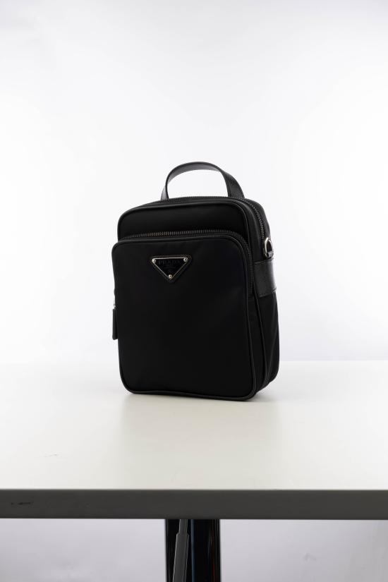 26FW 프라다 리나일론 미니 크로스백 2VH211VXOO2DMH F0002 Nero - PRADA