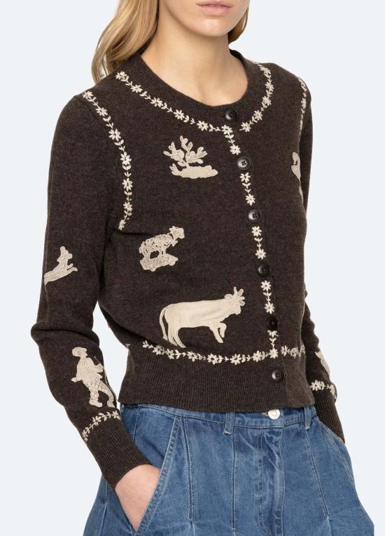  씨뉴욕 가디건 AW26 106 BROWN - SEA NY