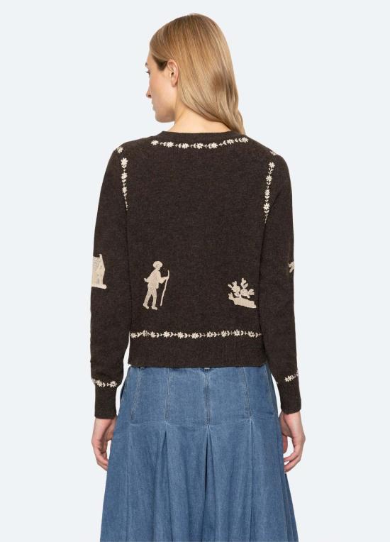  씨뉴욕 가디건 AW26 106 BROWN - SEA NY