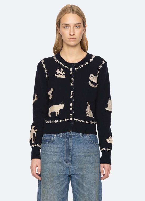  씨뉴욕 가디건 AW26 106 BROWN - SEA NY