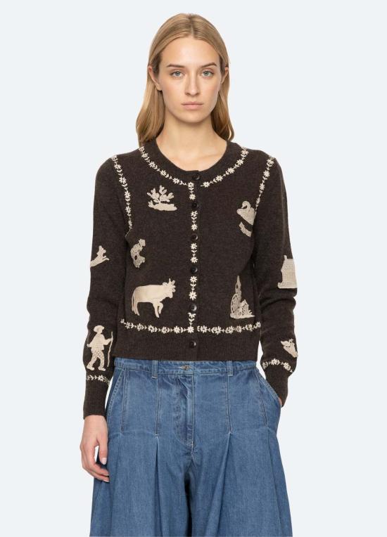  씨뉴욕 가디건 AW26 106 BROWN - SEA NY