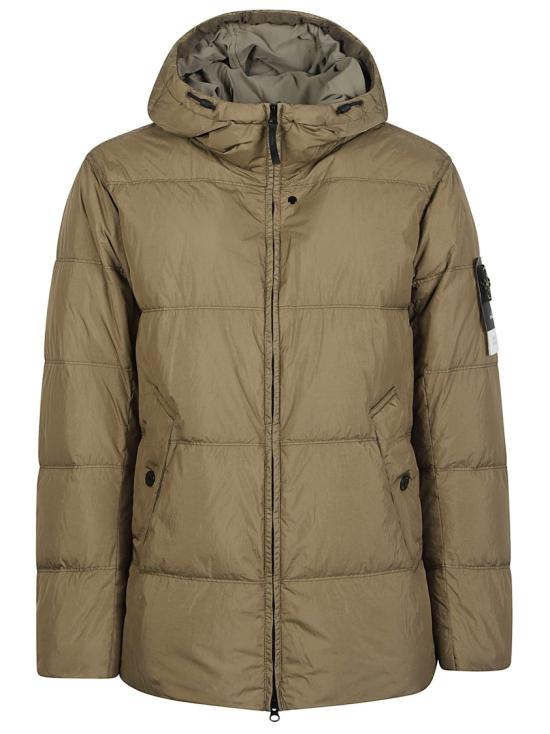 26FW 스톤 아일랜드 크링클 렙스 NY 패딩 재킷 크링클 렙스 NY 패딩 재킷 L2 S15 41000 37 S0A23 Brown