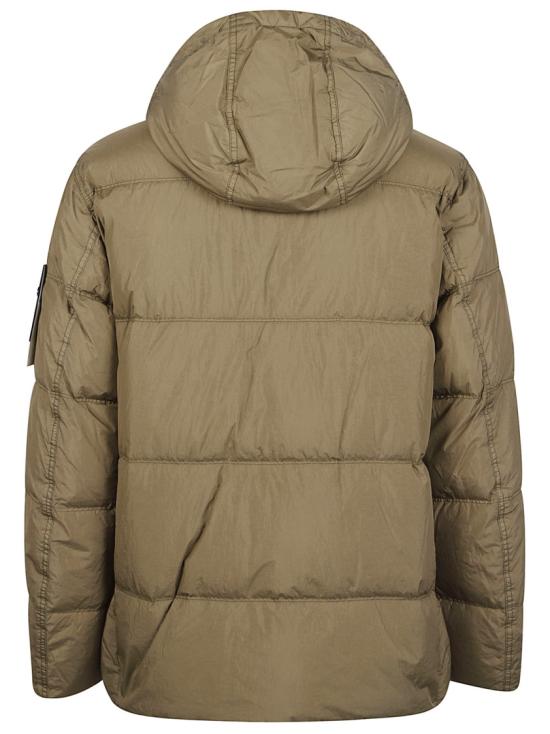 26FW 스톤 아일랜드 크링클 렙스 NY 패딩 재킷 크링클 렙스 NY 패딩 재킷 L2 S15 41000 37 S0A23 Brown - STONE ISLAND
