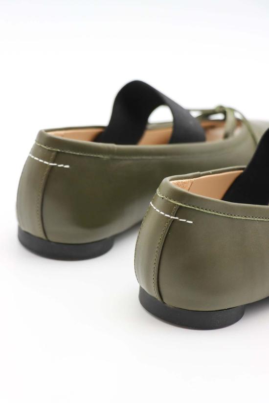 마르지엘라 플랫 슈즈 메종  해부학적 숫자 발레리나 - MAISON MARGIELA