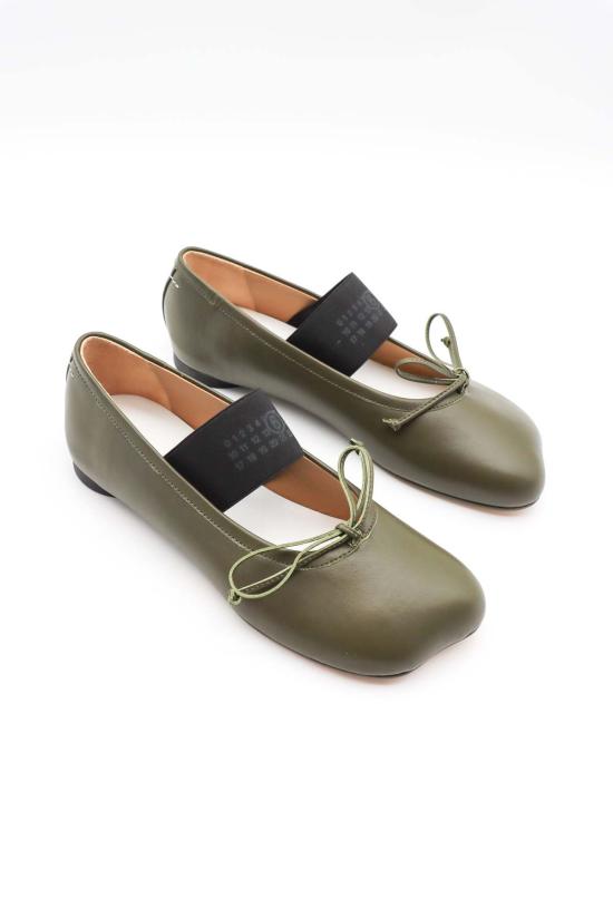  마르지엘라 플랫 슈즈 메종  해부학적 숫자 발레리나 - MAISON MARGIELA
