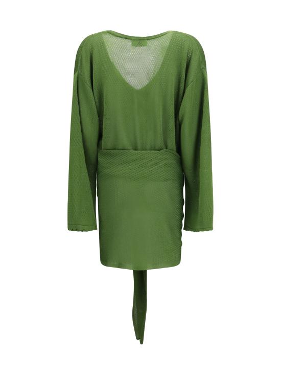 26SS 디 아티코 원피스 260WCA00418KVV092AA 129 GREEN - THE ATTICO