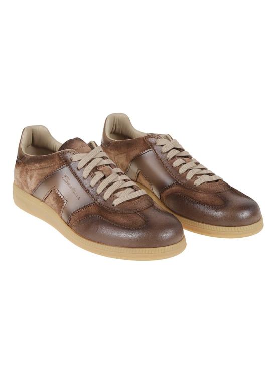 26FW 산토니 스니커즈 MBPL22251FARTGEUS50 Brown - SANTONI