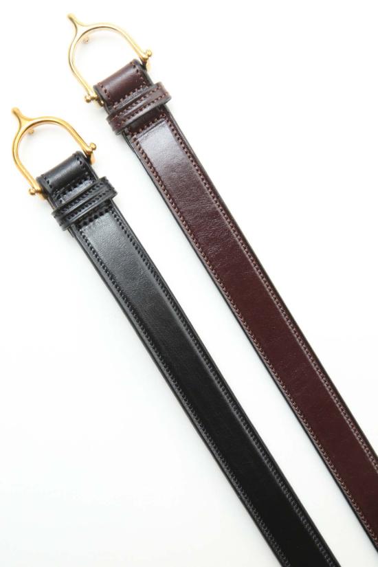 토리 레더 벨트 1인치 스티치  (황동 스퍼 버클 포함) (2352) 하바나 - TORY LEATHER