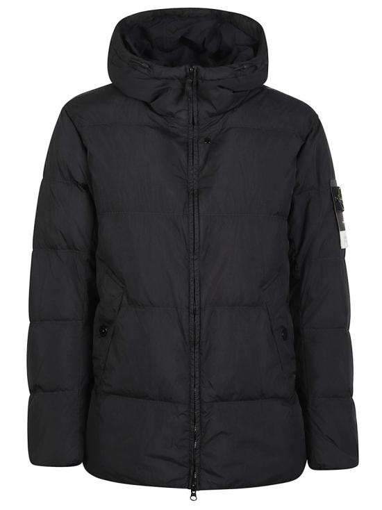 26FW 스톤 아일랜드 크링클 렙스 NY 패딩 재킷 크링클 렙스 NY 패딩 재킷 L2 S15 41000 37 S0A23 Black
