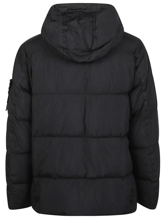 26FW 스톤 아일랜드 크링클 렙스 NY 패딩 재킷 크링클 렙스 NY 패딩 재킷 L2 S15 41000 37 S0A23 Black - STONE ISLAND