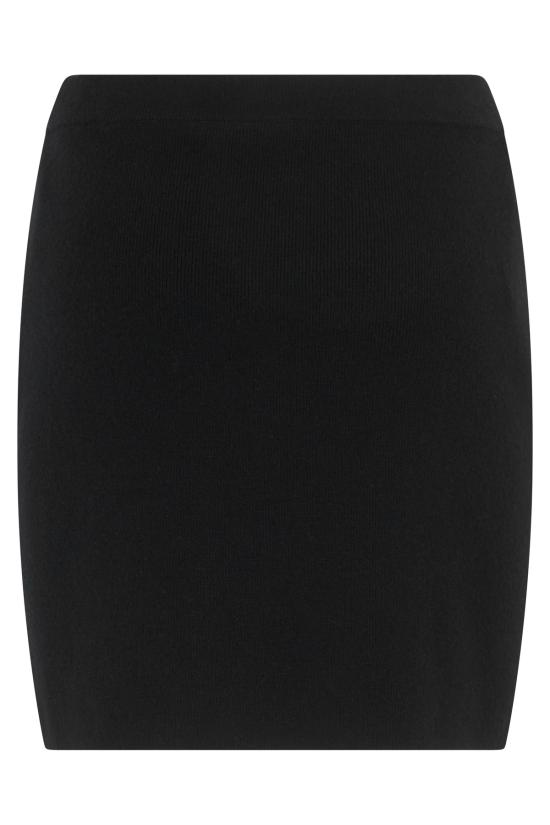  알렉산더 왕 숏 스커트 울 미니 스커트 블랙 - ALEXANDER WANG
