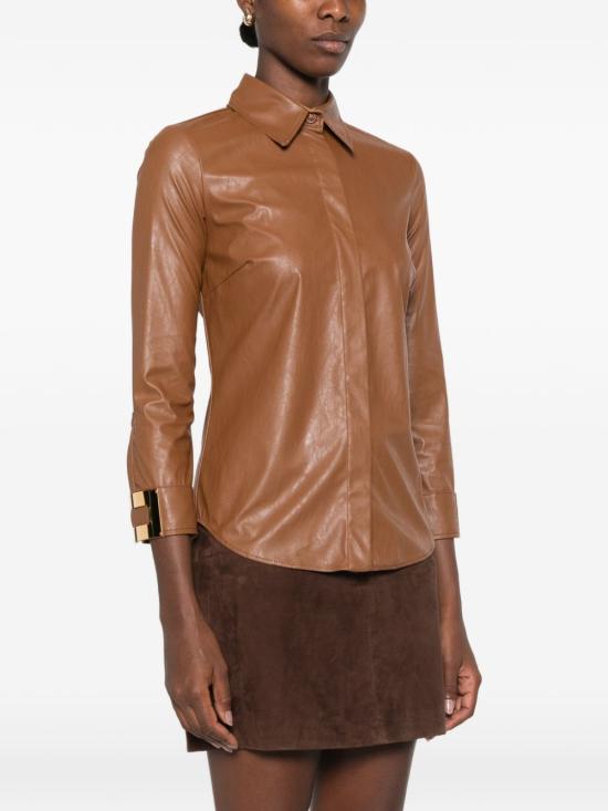 26FW 엘리자베타프랜치 셔츠 CA19566E2 FK3 BROWN - ELISABETTA FRANCHI