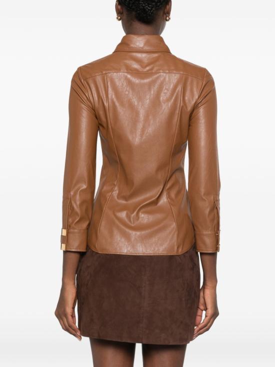 26FW 엘리자베타프랜치 셔츠 CA19566E2 FK3 BROWN - ELISABETTA FRANCHI