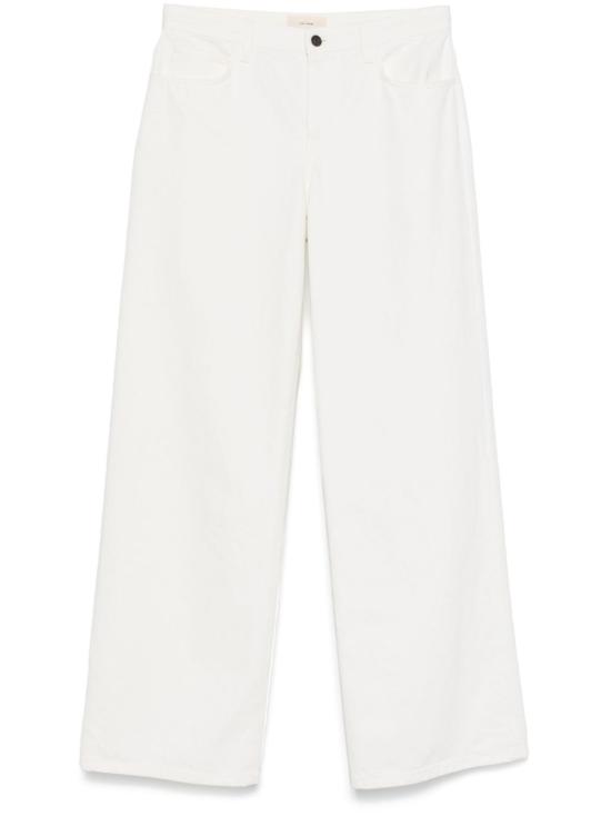 26FW 더로우 에글리타 코튼 진 화이트 6525S W1493WHT WHITE