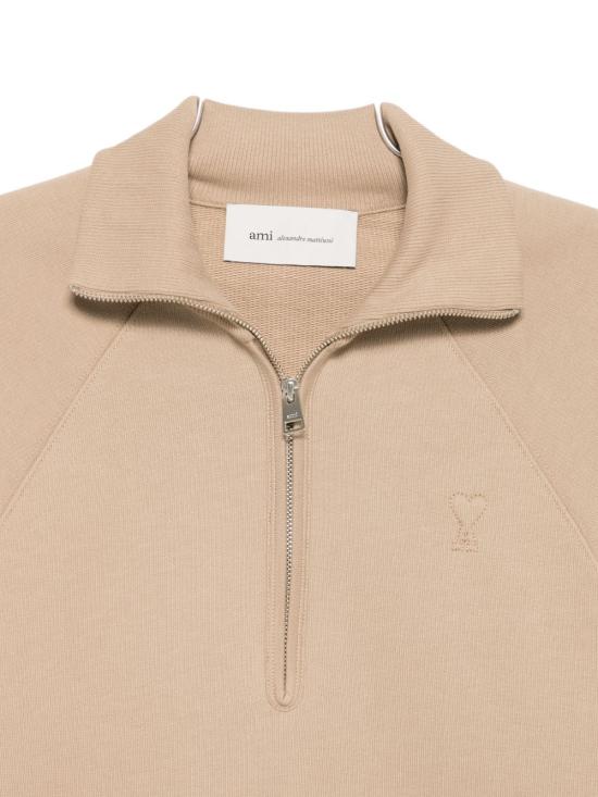 26FW 아미 스웨터 USW798 747A184 BEIGE - AMI