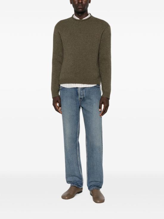 26FW 더로우 스웨터 R001202 Y120AUG GREEN - THE ROW