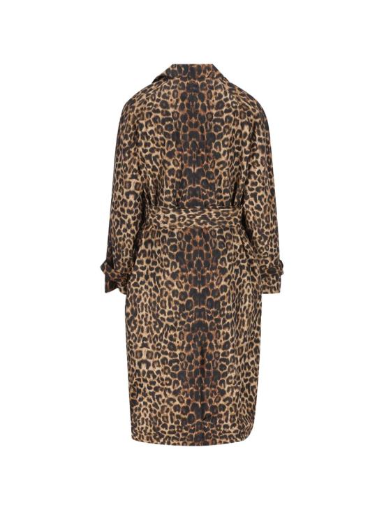 26FW 생로랑 코트 870715 Y9J029665 LEOPARD PRINT - SAINT LAURENT
