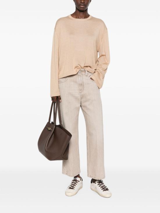 26FW 브루넬로 쿠치넬리 데님 팬츠 MP95PP4008 C9816 BEIGE - BRUNELLO CUCINELLI