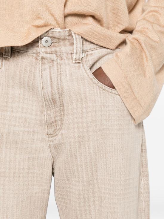 26FW 브루넬로 쿠치넬리 데님 팬츠 MP95PP4008 C9816 BEIGE - BRUNELLO CUCINELLI