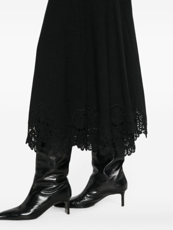 26FW 짐머만 미디 스커트 9419SF261 BLK BLACK - ZIMMERMANN