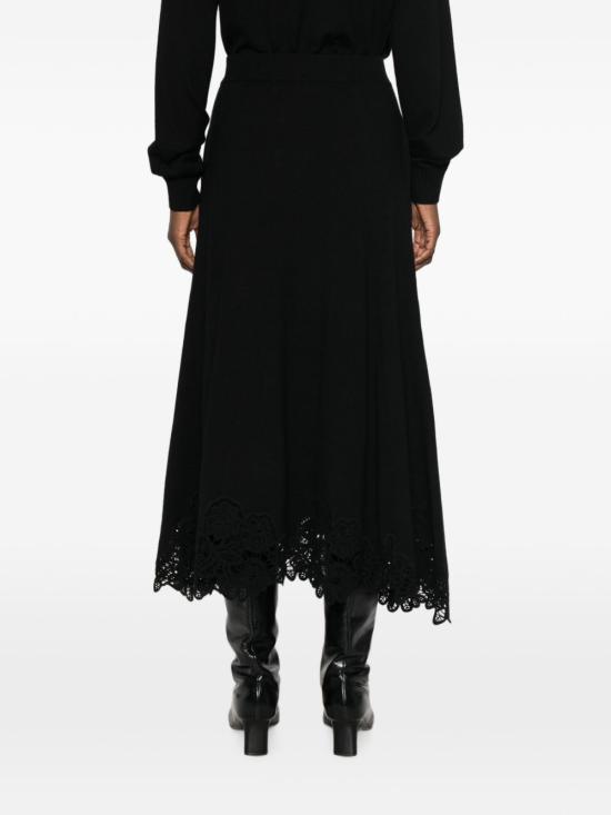 26FW 짐머만 미디 스커트 9419SF261 BLK BLACK - ZIMMERMANN