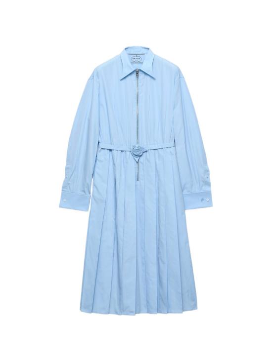 26FW 프라다 숏 원피스 P3T45R 126LF0012 LIGHT BLUE