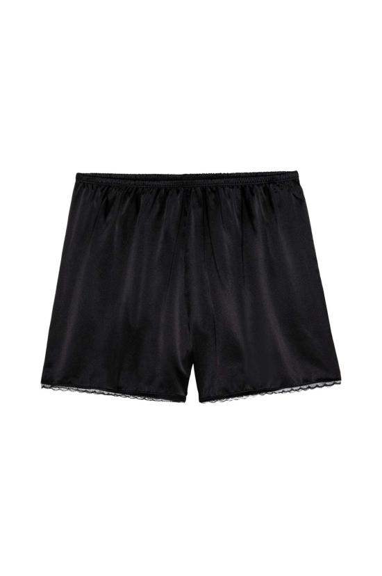  도니 숏팬츠 . 실크 레이스 탭 숏