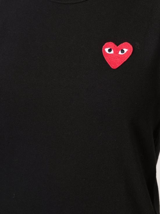  꼼데가르송 반팔 티셔츠 P1T107 Black - COMME DES GARCONS