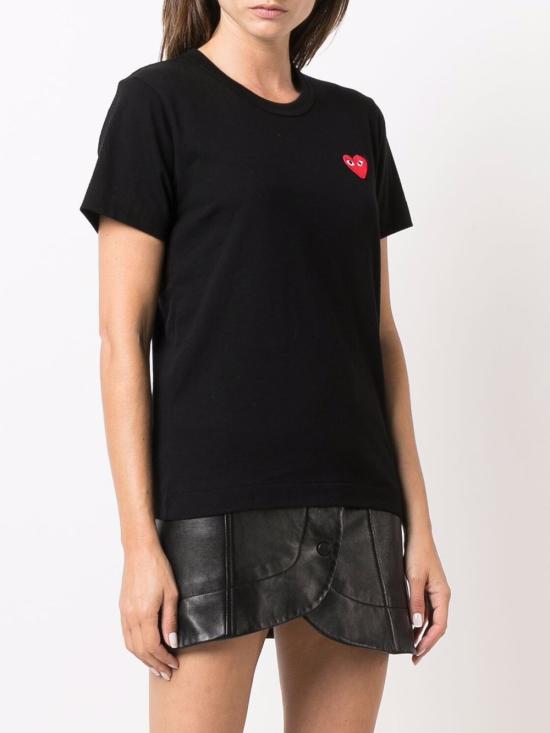  꼼데가르송 반팔 티셔츠 P1T107 Black - COMME DES GARCONS
