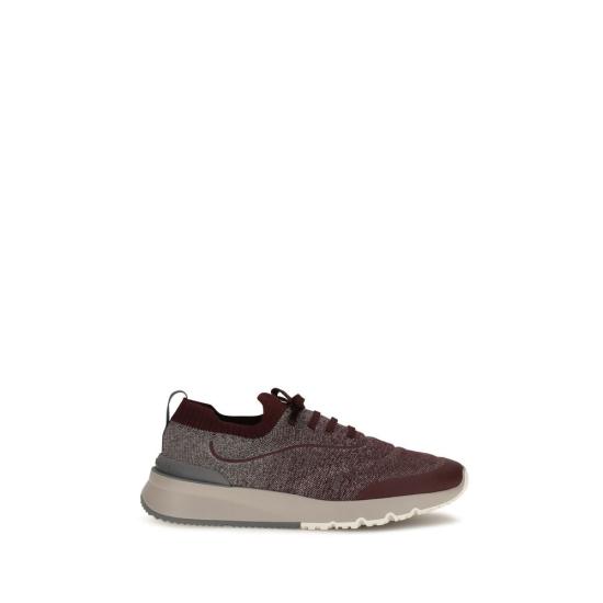 26FW 브루넬로 쿠치넬리 스니커즈 BRMZUEHRO342CZA67BB BORDEAUX