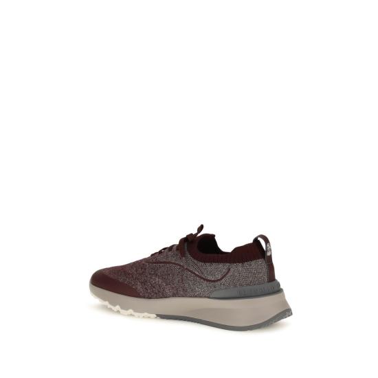 26FW 브루넬로 쿠치넬리 스니커즈 BRMZUEHRO342CZA67BB BORDEAUX - BRUNELLO CUCINELLI