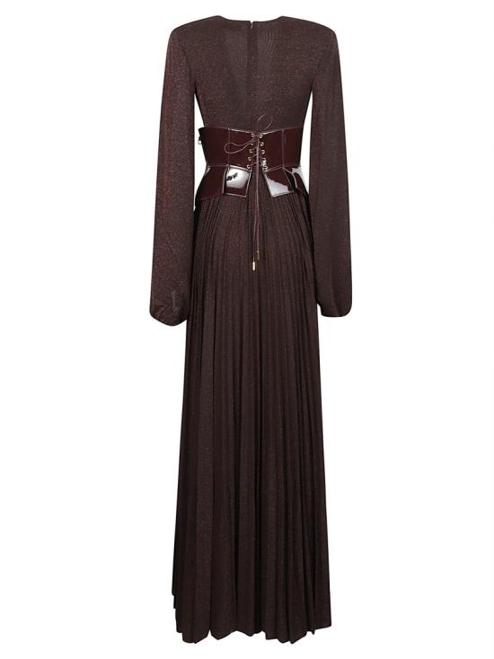 26FW 엘리자베타프랜치 원피스 ABR1566E2 Brown - ELISABETTA FRANCHI