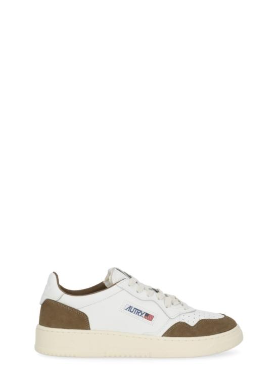 26FW 오트리 메달리스트 로우 스니커즈 AULMFT17WHT TABACCO Neutrals