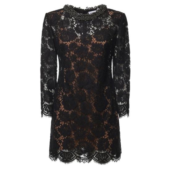 26FW 셀프 포트레이트 원피스 AW26045SB Black