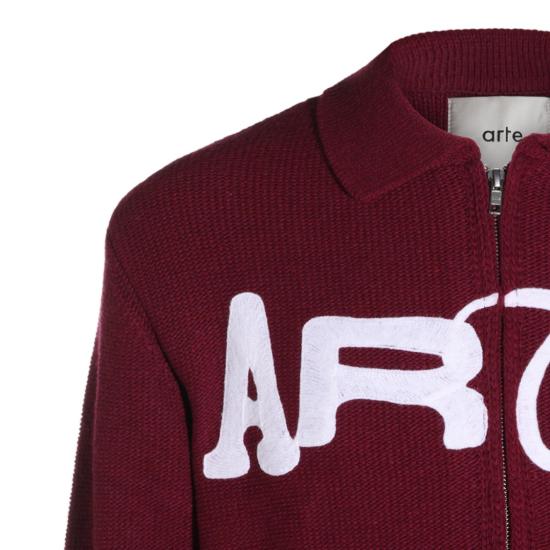 26FW 아르떼 앤트워프 니트웨어 AW26021K602 Burgundy - ARTE ANTWERP