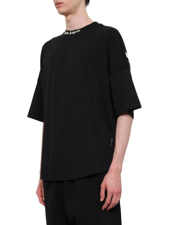26FW 팜앤젤스 반팔 티셔츠 PAMAA005JR002 Black - PALM ANGELS