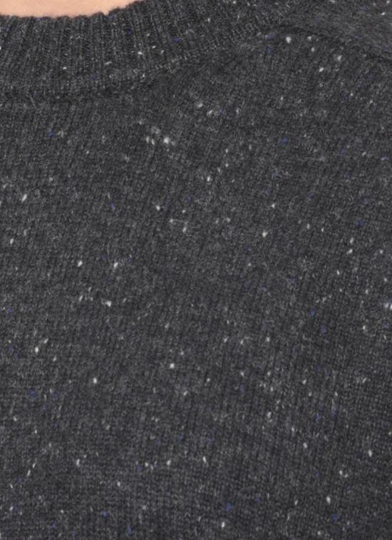 26FW 루루 드 세종 니트웨어 BALTRA LDSPEPPERED ANTHRACITE Grey - LOULOU DE SAISON