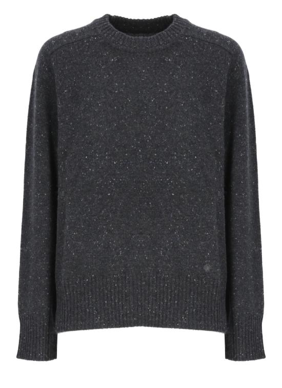 26FW 루루 드 세종 니트웨어 BALTRA LDSPEPPERED ANTHRACITE Grey