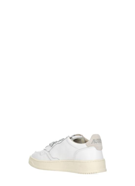 26FW 오트리 메달리스트 로우 레더 스니커즈 AULWSW02WHT SILV White - AUTRY