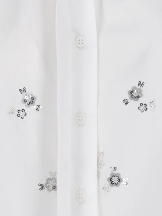 26FW 에르마노 설비노 탑 D492K354RBQP10601 White - ERMANNO SCERVINO