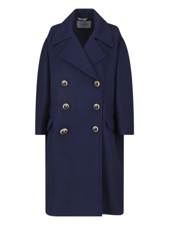 26FW 발렌시아가 코트 872232 TUU168065 Blue